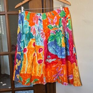 Lauren Ralph Lauren Colorful floral Skirt! 10